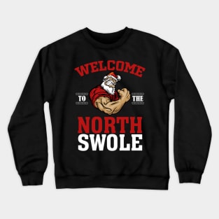 Christmas Weightlifting Workout Crewneck Sweatshirt